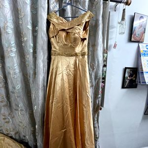 Gold Work Gown