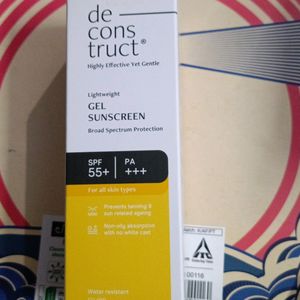 Deconstruct Gel Sunscreen