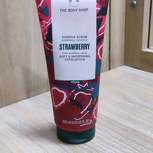 The Body Shop Strawberry Shower Gel & Scrub