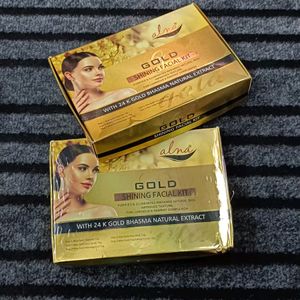 Gold Shining Facial Kit Sealed Pack Ki-1