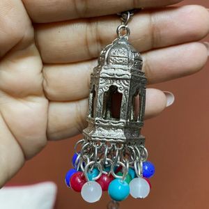 Temple Jhumka For Navratri