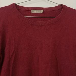 Maroon Sweatshirt For Women