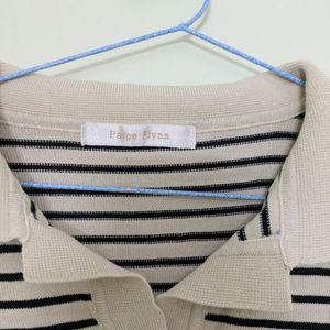 Trending Striped Collared Shirt