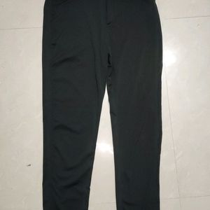 Skinny Fit Black Formal Trouser.