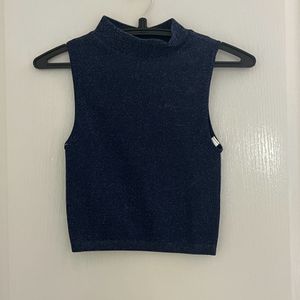 Sparkly Navy blue top