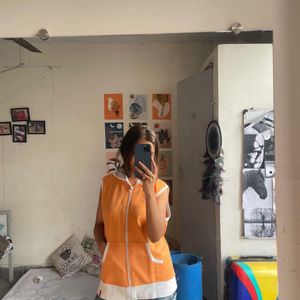 Orange Hoodie