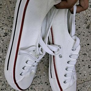 White Converse Shoes