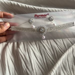 Silver Daimond Chokers !