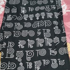 Women Black Print Kurta