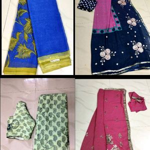 4 Combo Sarees