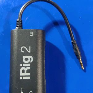 IK Multimedia iRig 2 Guitar Interface for iOS Mac