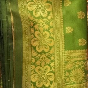 Kanjeevaram silk New Unused Saree &Blouse Piecr