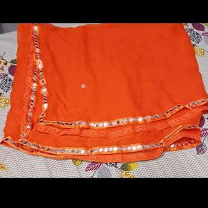 Beautiful Party Wear Mirror Work Dupatta