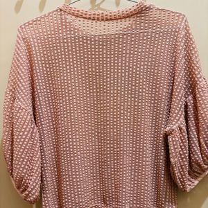 Mauve Pink Boxy Top