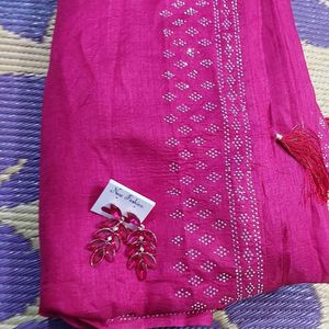 Unused Saree,with blouse piece attach