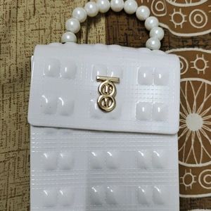 White Pearl Mini Bag