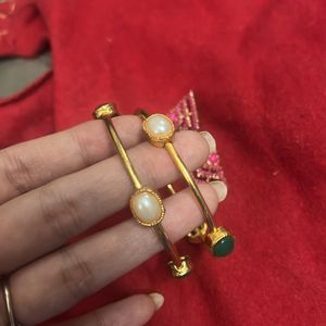 bangle and earrings combo