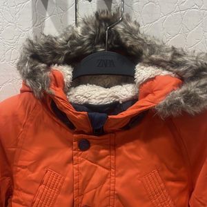 Next Boys Jacket Winters With Soft Fur Lining