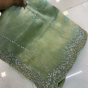 Diamond Stone HandWork Saree✨