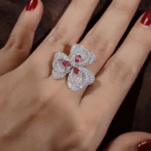 Floral Diamond Cocktail Ring