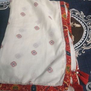 Jaipuri Plazo Suit With Bottom & Dupatta Readymade