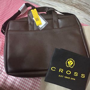 Original Leather Cross Side Bag Unused