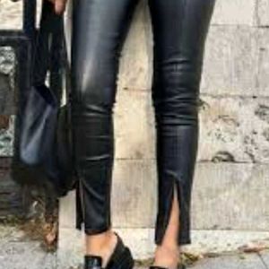 Zara Leather Pants - Premium Quality