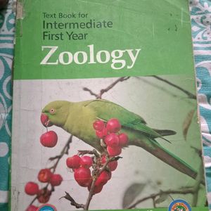 Intermediate First Year Zoology Text Book