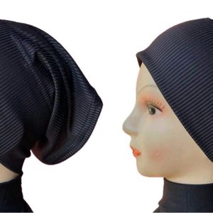 Ribbed Jersey Hijab Cap Pack OF 2