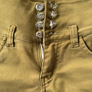 Tan Jeggings 28 Waist