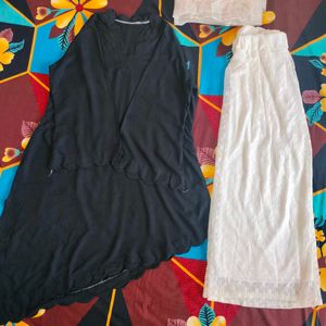 Kurti Plazzo Dupatta Set