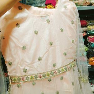 Heavy Embroidery Work Lehnga