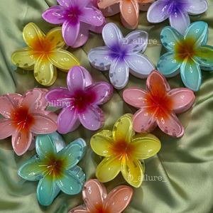 Hawaiian Flower Claw Clip