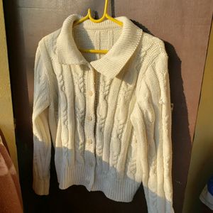 H&M Dupe Collared Knit Sweater