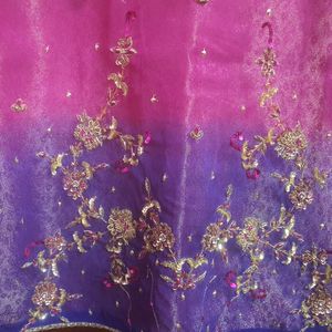 Lehanga Choli with Net Dupatta