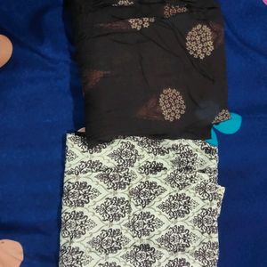 Rayon Kurti Plazo Set