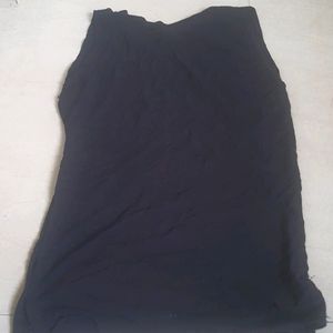 Black Sleeveless Top For Girls