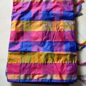 Multi Colour Tissue Silk Saree