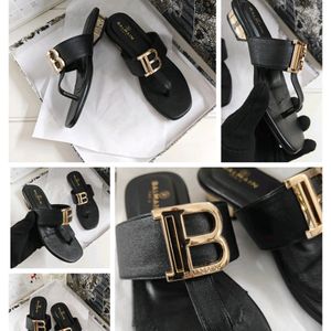 Balmain Slippers Premium Stock Copy