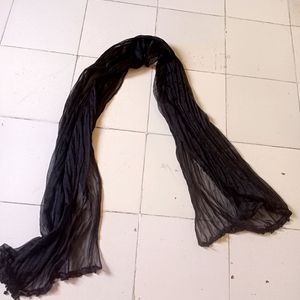 black dupatta