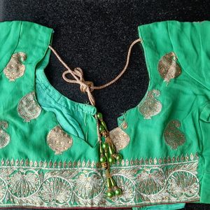 Beautiful Saree Like New Colour Light Green