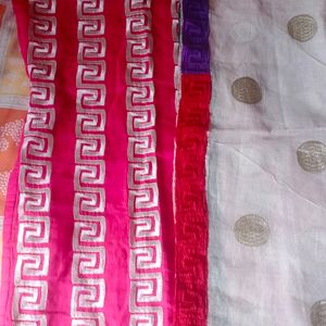 Chanderi Pink Kurta .