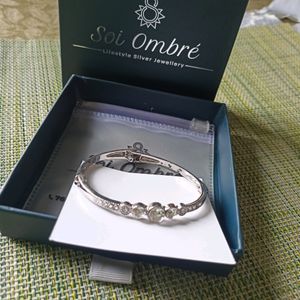 Elegant Nd Authentic Pure Silver Bracelet