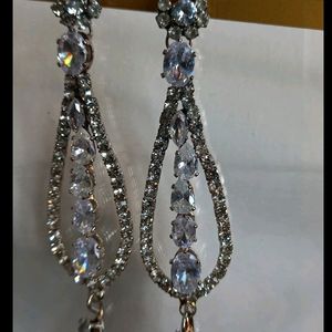 Like New AD Stone Earrings