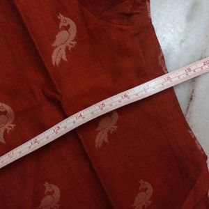 (New) Rust Kurta + Dupatta