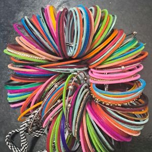 Bunch Of Colorful Bangles