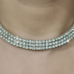 Diamond Choker With Bangles Set