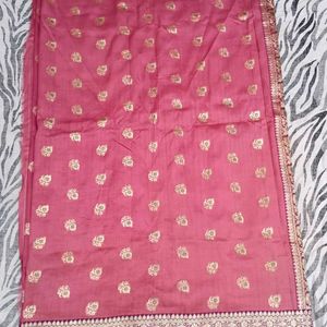 Pure Banarasi Silver Shining Saree