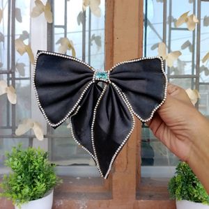 Black HairBow