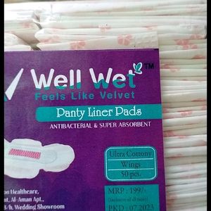 Well Wet Penty Liner 50 Pads